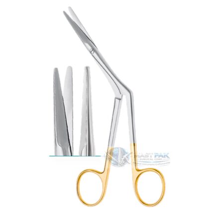 Heymann TC Nasal Scissors, Both Blades Serrated, 180mm, 7"