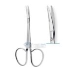 Kaye Blepharoplasty Scissors, Serrated, 115mm, 4 1/2"