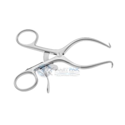 GELPI PERINEAL RETRACTOR (PEDIATRIC) Self-Retaining | Sharp Single Prong | Specialized Tissue Retractor