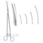 Walden-Marshall Breast Dissecting Scissors, Curved
