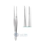 MP Delicate Dressing Forceps, 0.7mm Wide, 100mm, 4"