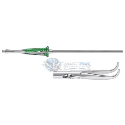 Gemini Grasping Forceps - Smooth Curved Double Action Series