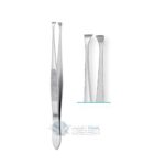 Graefe Fixation Forceps, 4.5mm Wide, 110mm, 4 1/3"