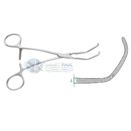 Satinsky Anastomosis Clamp - Curved Precision Series