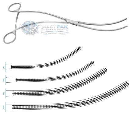 DeBakey Atraumatic Vascular Clamps - Curved Series
