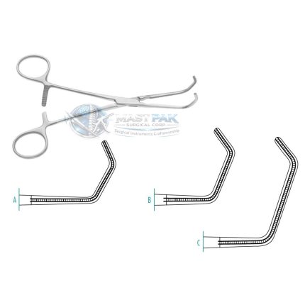 DeBakey-Beck Atraumatic Vascular Clamp - Multi-Size Series