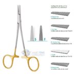 Halsey TC Needle Holder, 130mm"