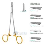 Ryder TC Vascular Needle Holder, 2mm Jaw