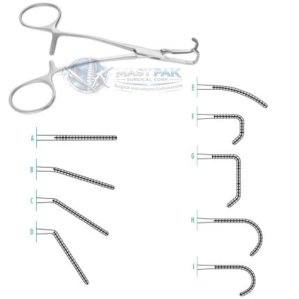 Baby Cooley Pediatric Vascular Clamp - Atraumatic Series