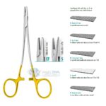 Senning TC Needle Holder, Serrated