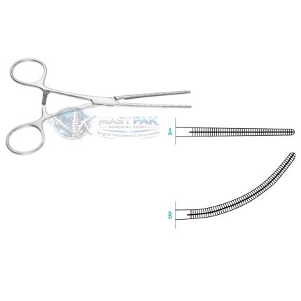 Cooley Atrauma Vascular Clamp - Straight Shank Series