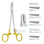 TC Wire Holding Forceps, Square Jaws