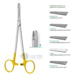 Olsen-Hegar TC Needle Holder, Serrated