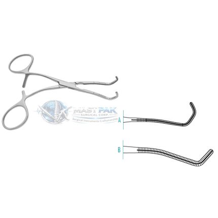 Cooley Atrauma Vascular Clamp - S-Angled (Double Angled) Series