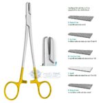Berry TC Wire Holding Forceps, Round Jaws