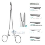Senning Needle Holder, Slim Pattern