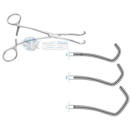 Cooley-Derra Anastomosis Vascular Clamp - Triple Depth Series
