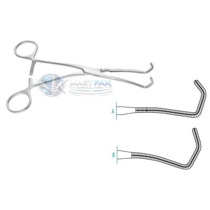 Cooley Vascular Clamp - Precision Backwards Shank Series