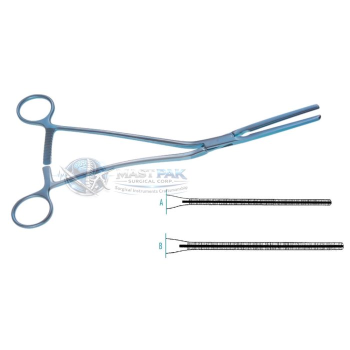 Cooley Vascular Clamp – Deep Access Curved Series – Mast Pak Surgical ...