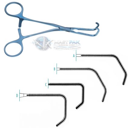 Cooley Pediatric Vascular Clamp - Advanced Curvature Series