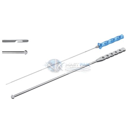 SUTURE PULLER / PUSHER  Round Handle | Straight Tip