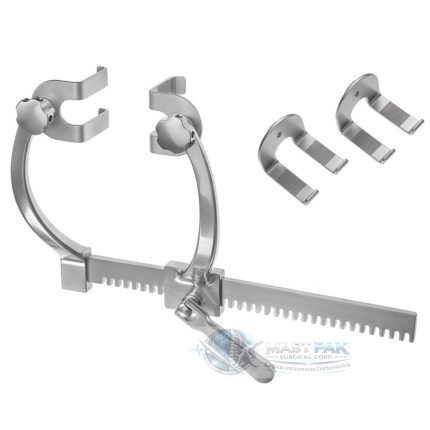 Sellors Rib Spreader - Adult Curved Arm Series with Interchangeable Blades