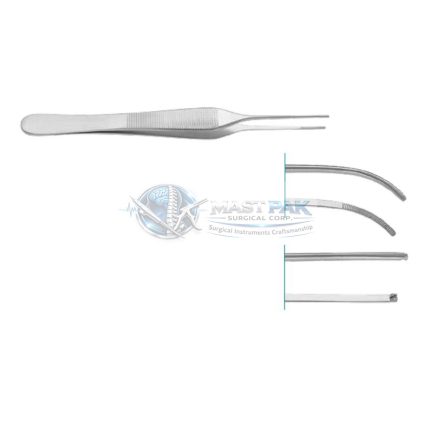 Broli Adson Tissue Forceps, 1.2mm tip, 150mm, 6“