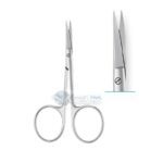 Iris Scissors, With Large Rings, 100mm, 4"