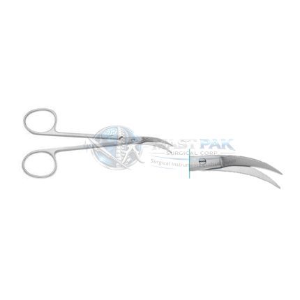 Iris Scissors, sideway curved