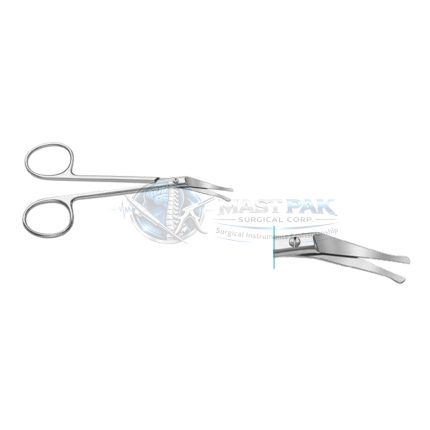 Iris Scissors, angled on side, probe point