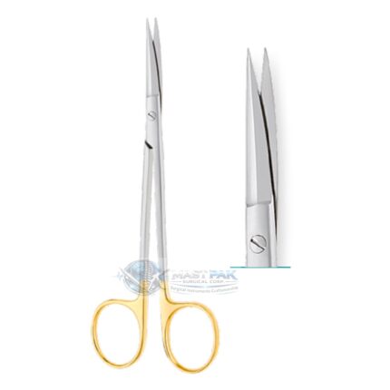 Peck-Joseph TC Dissecting Scissors, Double Serrated, 140mm, 5 1/2"