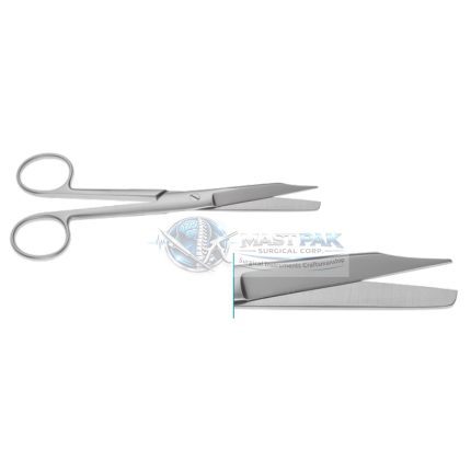 Ingrown Nail Splitting Scissors – 150mm Straight with Serrated Blade