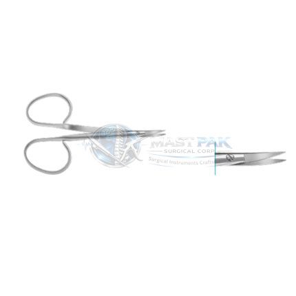 Iris Scissors, sharp, ribbon handle, 95mm, 33/4“