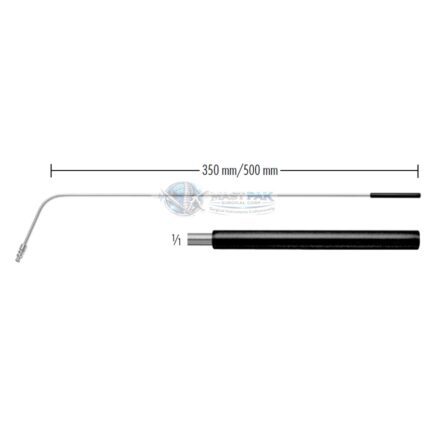 Rigid Suction Tubes with Flexible Rubber Tip
