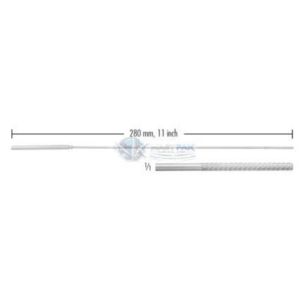Cotton Applicator (Twist End Serrated)