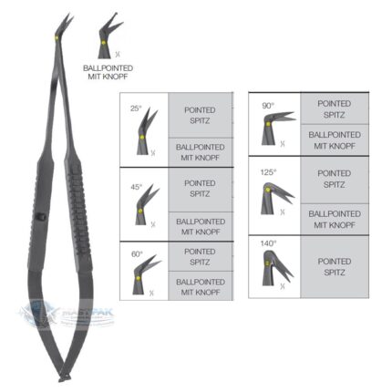 CERAMO PLANO Premium Micro Vascular Scissors (Extended Data Model)
