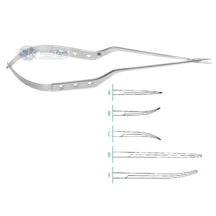 YASARGIL  A Micro Scissors, straight  225mm, 87/8"