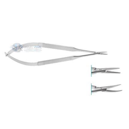 Micro Needle Holder, without catch, 160mm, 61/4” working length