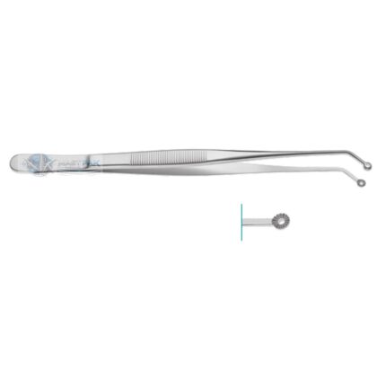 HUNT  Tumor Tissue Forceps, Ø 5mm serrated jaw