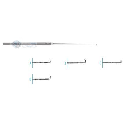 KRAYENBÜHL  Nerve / Vessel Hook, 185mm, 71/4”