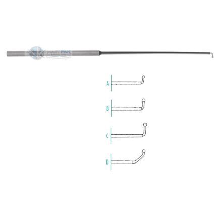 CASPAR Exploration / Coagulation Hook, 245mm, 92/3”, insulated