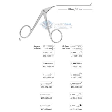 Aural Scissors – Tubular Shaft Series