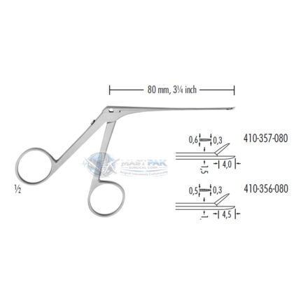 FISCH Micro Aural Forceps – Extra Delicate