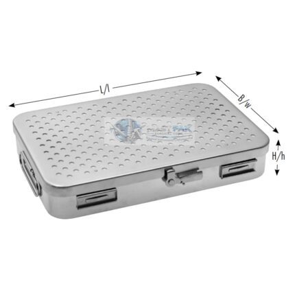 Sterilization Metal Cases – Perforated with Textile Filter