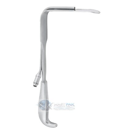Heaney-Simon Abdominal Retractor with Fiber-Optic