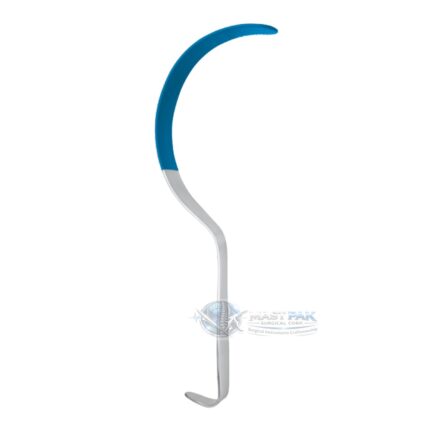 Deaver Retractor, Serrated and Insulated 300mm, 12"