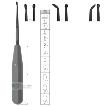 CERAMO® BONE CURETTES SCHARFE LÖFFEL