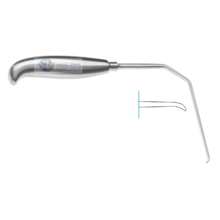 HESS Nerve Root Retractor, angled 175mm, 67/8”