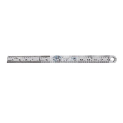 Ruler, mm and inch markings  150mm, 6"