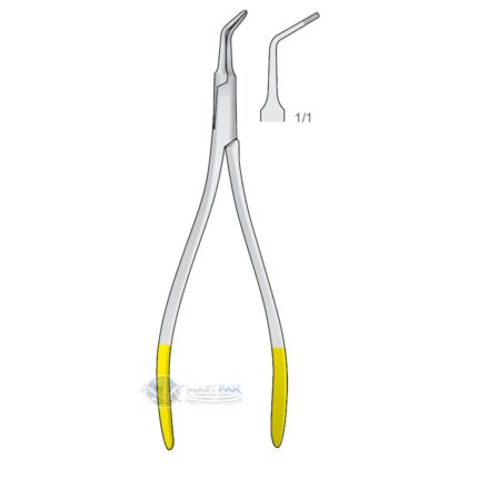 Diamond-coated extraction forceps